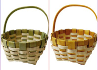 Корзина из бересты D16.5*9.5*20HCM Корзина из бересты D16.5*9.5*20HCM