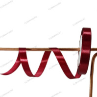 Лента атласная,10mmx25yards, цв. бургундский Лента атласная,10mmx25yards, цв. бургундский