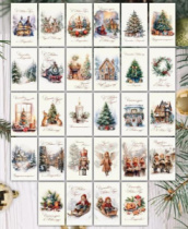 Набор карточек Новый год Сказка (28шт)