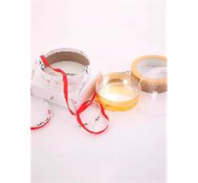 Коробка акриловая с ящиком, 14,5.*14.5*16см, белый