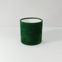 Коробка Бархат 16*15 изумруд