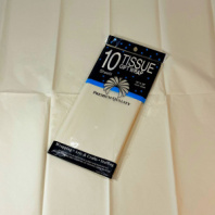 Бумага тишью 50*66 см Кремовый 10 листов/ Бумага тишью 50*66 см Кремовый 10 листов/