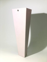 Треугольник высокий 330*140*60 .пудровый