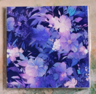 Мини-открытка "Синяя петуния!" Mi051 Мини-открытка "Синяя петуния!" Mi051