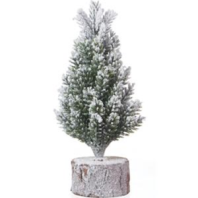 Изделие декоративное "Ель заснеженная на пенечке" H15 см Изделие декоративное "Ель заснеженная на пенечке" H15 см