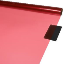 Пленка "CRISTAL" 45микрон 58см*10м красный