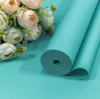Пленка 0,59*34м 900г "Корейская" 65мкм бирюзово-голубой