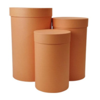 Высокий цилиндр Набор из 3х (16*25/18*30/22*35) оранжевый