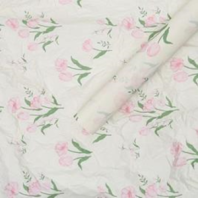 Тишью Тюльпаны 50х70см 20листов молочный