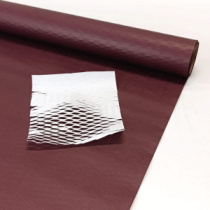 Бумага упаковочная "Соты" 80гр 50см5ярд цв сливовый