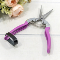 Ножницы садовые 18,5см загнутые Сиреневый Ножницы садовые 18,5см загнутые Сиреневый