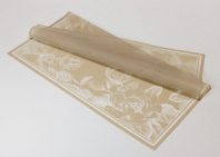 Матовая пленка "Магнолиевая фантазия" 60 мкр 57*57 см 20 листов молочный чай Матовая пленка "Магнолиевая фантазия" 60 мкр 57*57 см 20 листов молочный чай