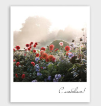 Фото-карточка "С любовью!" 02091 Фото-карточка "С любовью!" 02091