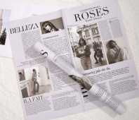 Матовая Плёнка "Roses" 57*57см 20 листов розовато-серый Матовая Плёнка "Roses" 57*57см 20 листов розовато-серый