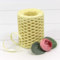 Рафия бумажная 150м Жёлтый 1/72 Рафия бумажная 150м Жёлтый 1/72