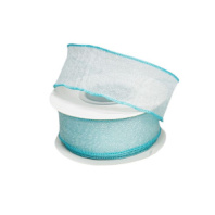 Лента органза "Флер" 2,5см х10ярд голубой Лента органза "Флер" 2,5см х10ярд голубой