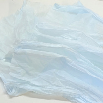 Бумага упаковочная "Воздушная" в листах  35гр  5шт. в уп. небесный