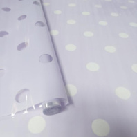 Пленка Шары светло-сиреневый 70см*10ярд ± 5%