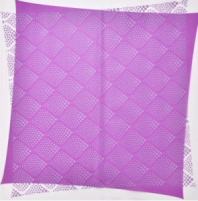 Упак. материал флористическая пленка "Цветочная вуаль", 58 х 58 см. 20 листов/упак., лавандовый Упак. материал флористическая пленка "Цветочная вуаль", 58 х 58 см. 20 листов/упак., лавандовый