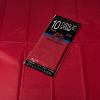 Бумага тишью 50*66 см красный 10 листов/ Бумага тишью 50*66 см красный 10 листов/