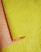 Бумага Эколюкс двухцветная персиковый/желтый пастель 70см * 5 ярдов ± 5%