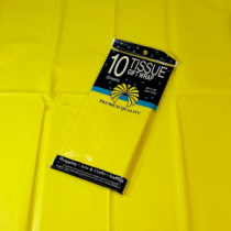 Бумага тишью 50*66см Желтый 10листов/