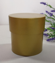 Коробка круглая 10*10 .золотой