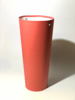 Конус под цветы 10*14*30 .красный