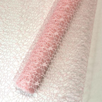 Сетка "Коралловая" розовая пастель