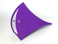 Конус треугольный с одной ручкой 300*200*90 .фиолетовый