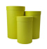 Высокий цилиндр Набор из 3х (16*25/18*30/22*35) желтый
