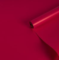 Пленка  матовая плотная "ФЛОРАНС" 57см*30м бургундия