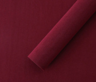 Водостойкий упаковочный материал "Бархат", 53 см*6 ярдов, 75 г/м², винный