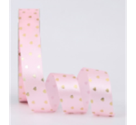 Лента атласная "Нежность" 2,5см*35ярд, розовый Лента атласная "Нежность" 2,5см*35ярд, розовый