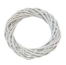 Венок плетеный D23, H5  белый