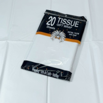 Тишью Бумага, 20  листов в упаковке, 30 грамм, 50cmx66cm, цв. белый