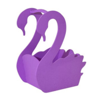 Кашпо декоративное "Лебедь большой" пурпурный 250/200/128 см Кашпо декоративное "Лебедь большой" пурпурный 250/200/128 см