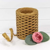 Рафия бумажная 150м Коричневый 1/72