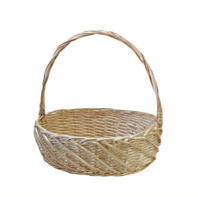 Корзина ива овал 32*24 натуральный Корзина ива овал 32*24 натуральный