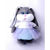 Мягкая игрушка Заяц  Софи в платье из сетки 