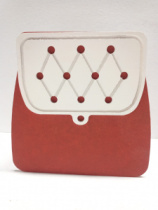 Кашпо Сумка большая (170*90*90) красный Акция