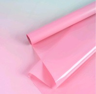 Пленка матовая/глянцевая "Gradient Flow" 58см*10м Зеленый чай/Розовая-04  т.м.30