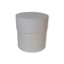 Коробка круглая 10*10 .светло-серый