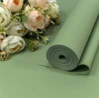 Пленка 0,59*34м 900г "Корейская" 65мкм бледно-зеленый