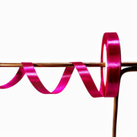 Лента атласная,10mmx25yards, цв. фуксия Лента атласная,10mmx25yards, цв. фуксия