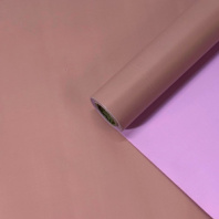 Пленка матовая Корея двухсторонняя танго/сиреневый пастель 48см*13м±5% 50мкр
