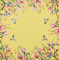 Упак. материал флористическая пленка "Колибри", 65 мкр, 58 см х 58 cм, 20 листов/упак., паст-желтый Упак. материал флористическая пленка "Колибри", 65 мкр, 58 см х 58 cм, 20 листов/упак., паст-желтый