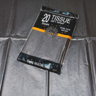 Тишью Бумага, фольгированная 28 грамм, 20 листов в упаковке, 50х70cm, цв. Черный Тишью Бумага, фольгированная 28 грамм, 20 листов в упаковке, 50х70cm, цв. Черный