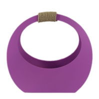 Кашпо сумка круглая маленькая 280*300*120 пурпурный Кашпо сумка круглая маленькая 280*300*120 пурпурный