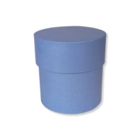 Коробка круглая 10*10 .синий